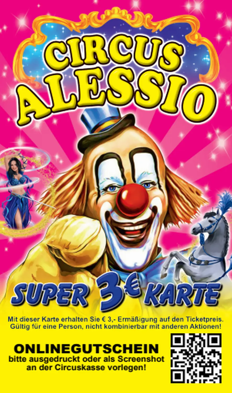 Zirkus Alessio-Flyer